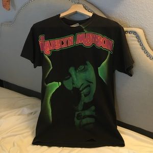SOLD Vintage 90s Marilyn Manson T Shirt Goth S